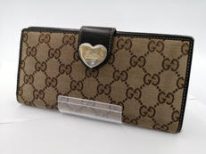Wホック長財布|GUCCI