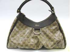 GUCCI　ＧＧ柄ハンドバック|GUCCI