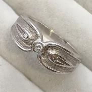 PT900石付きリング|-