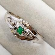 緑石付リング|K14WG