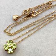 石付きネックレス|K10