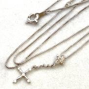 ネックレス|K14WGネックレス