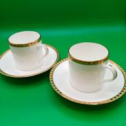 カップ&ソーサー2客セット|TIFFANY&CO.