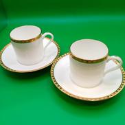 カップ&ソーサー2客セット|TIFFANY&CO.