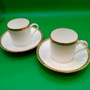 カップ&ソーサー2客セット|TIFFANY&CO.