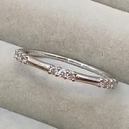 白石付きリング|750