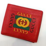 折りたたみ財布　ダブルG　レッド|GUCCI
