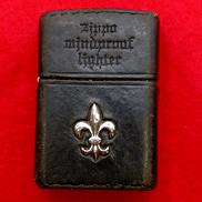 ZIPPO|黒革