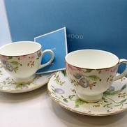 カップ&ソーサ2客セット|WEDG WOOD