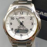 WAVE　CEPTOR　電波ソーラー腕時計|CASIO