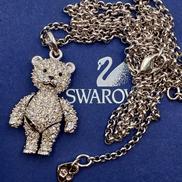 テディベア ネックレス|SWAROVSKI