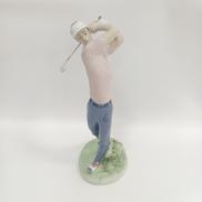 リヤドロ 置物陶器 男性ゴルファー|LLADRO
