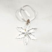 クリスタルスノーフレークオーナメント|SWAROVSKI