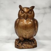 フクロウ 置物|不明