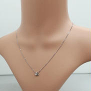 石付きネックレス|PT850