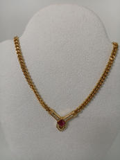 ヴィンテージ　ロゴネックレス|CHRISTIAN DIOR