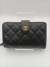 2つ折り財布　BLK|CHANEL