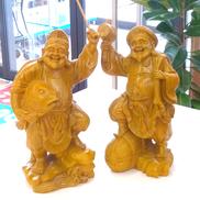 木彫り七福神|不明