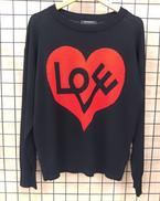 ラブハート　インターシャセーター|KATESPADE