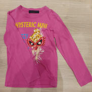 子供服　ロンT　女児　120ｃｍ　ピンク|HYSTERIC MINI