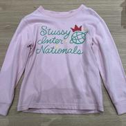 子供服　ロンT　女児　120㎝　ピンク|STUSSY KIDS
