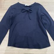子供服　コットンシャツ　女児　120㎝　ブラック|CELINE