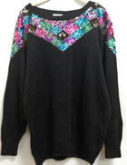 スパンコールLSニット|MISTER NOAH PLUS