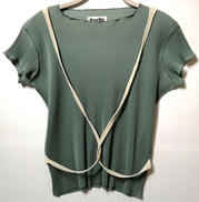 クロスデザインプリーツSSカットソー|KOTOHA YOKOZAWA