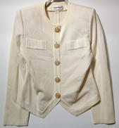 ノーカラージャケット|YVES SAINT LAURENT