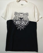 フロントプリントバイカラーSSカットソー|kenzo