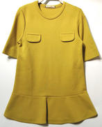 フロントポケットペプラムワンピース|MARNI