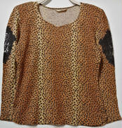 レオパードロングスリーブTシャツ|伊太利屋