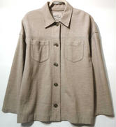 リネンブレンドシャツジャケット|KENLAND