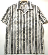 S/S幾何学柄ストライプシャツ|COOTIE