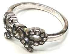 リボンモチーフリング|COACH