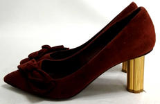 リボンスエードパンプス|salvatore ferragamo