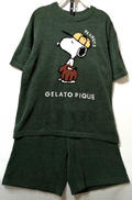 ×PEANUTS ルームウェアセットアップ|GELATO PIQUE HOMME