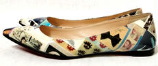 コラージュフラットパンプス|CHRISTIAN LOUBOUTIN