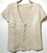 リネンブレンドSSカーディガン|45RPM