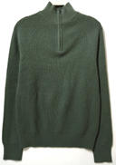 ハーフジップカシミヤニット|NEIMAN MARCUS