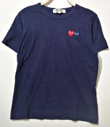 胸元ダブルハートワッペンSSカットソー|PLAY COMME DES GARCONS