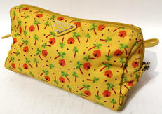 ヤシの木プリントポーチ|PRADA