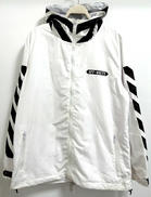 ナイロンジップアップパーカー|OFF WHITE