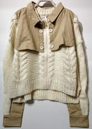 サプリメントニットブルゾン|S/ILE