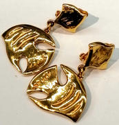 フィッシュモチーフイヤリング|YVESSAINTLAURENT