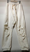 DISTRESSED SWEATPANTS|JUN NAKAYAMA