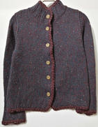 カシミヤ混ニットカーデ|MINA PERHONEN