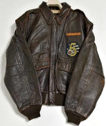 薔薇刺繍A-2レザージャケット|AVIREX