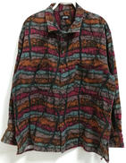 総柄コットンLSシャツ|JEAN PAUL GAULTIER HOMME