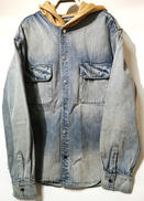 デニムシャツパーカー|AMIRI